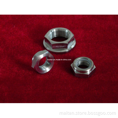 Titanium Hex Flange Nut DIN6923